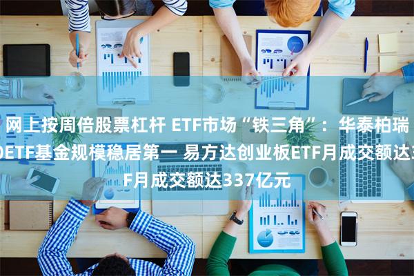 网上按周倍股票杠杆 ETF市场“铁三角”：华泰柏瑞沪深300ETF基金规模稳居第一 易方达创业板ETF月成交额达337亿元